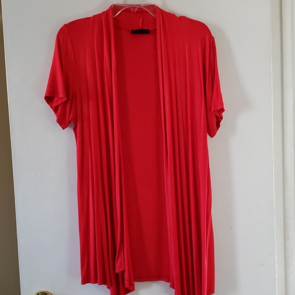 Short sleeve cardigan